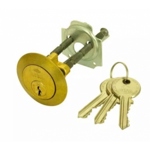 Cisa 11610 Rim Cylinder only brass 3 Keys